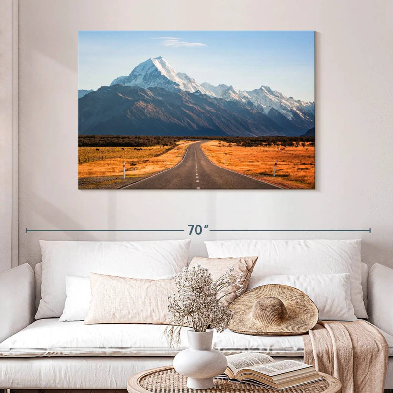 Mehar Mount Cook Open Road, H 32 po x l 48 po