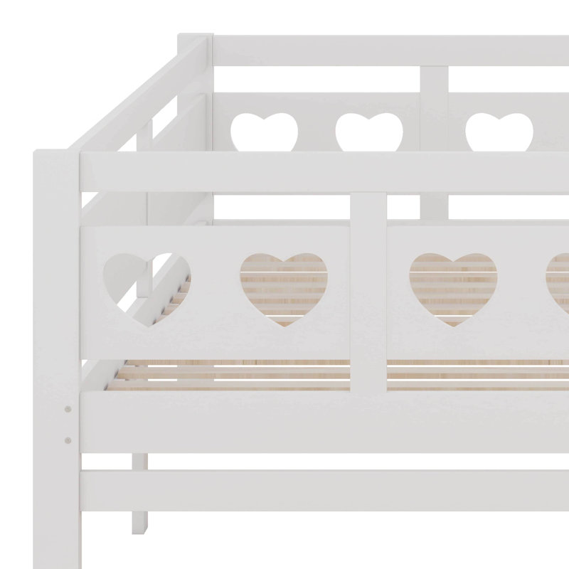 Twin Extending Bed Frame With A Pull Out Trundle, Sofa Bed With Wood Slat Support