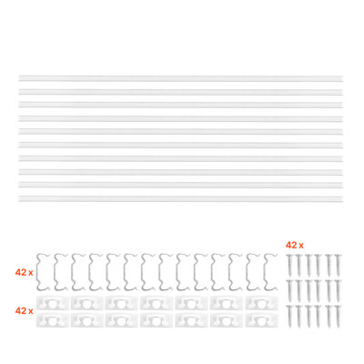 6.6 ft/2M V Shape LED Aluminum Channel, with Milky Cover, End Caps and Mounting Clips, Aluminum Profile for LED Strip Light Installations, Easy Installation, for Under Cabinet Counter
