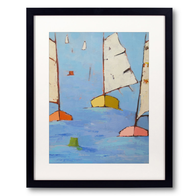 Regatta Lll par Phyllis Adams, 20" H x 16" W