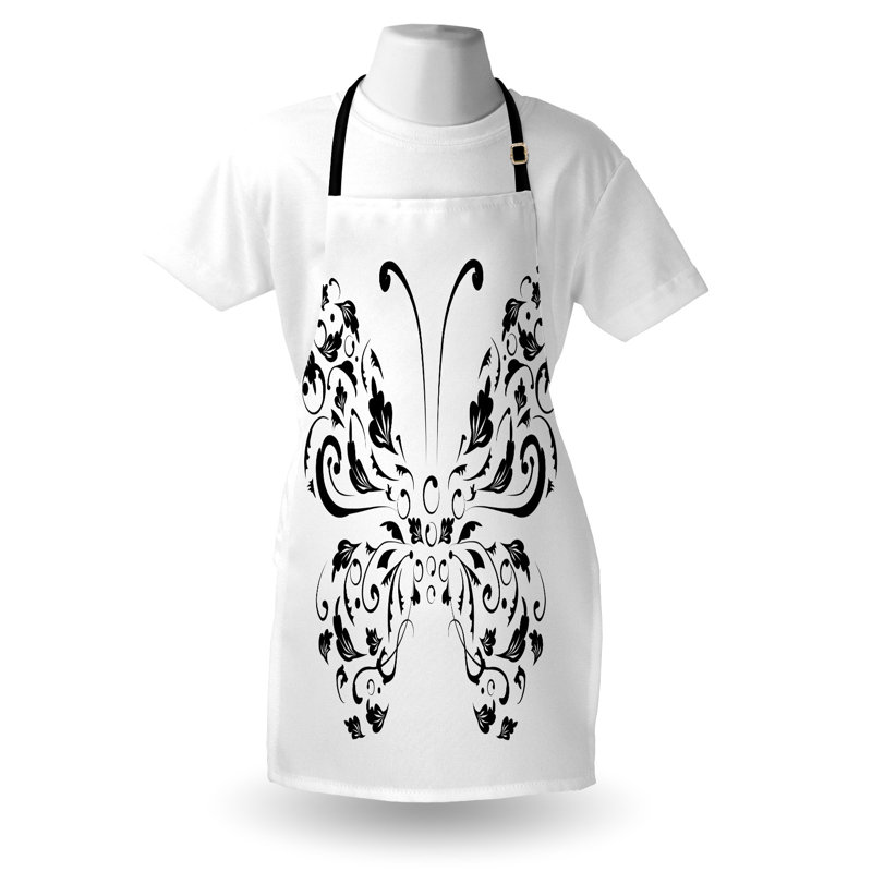 No Pattern Bib Apron