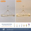 Lustre en roue de chariot 30 lumières dorées pour hauts plafonds, luminaire suspendu de style campagnard moderne