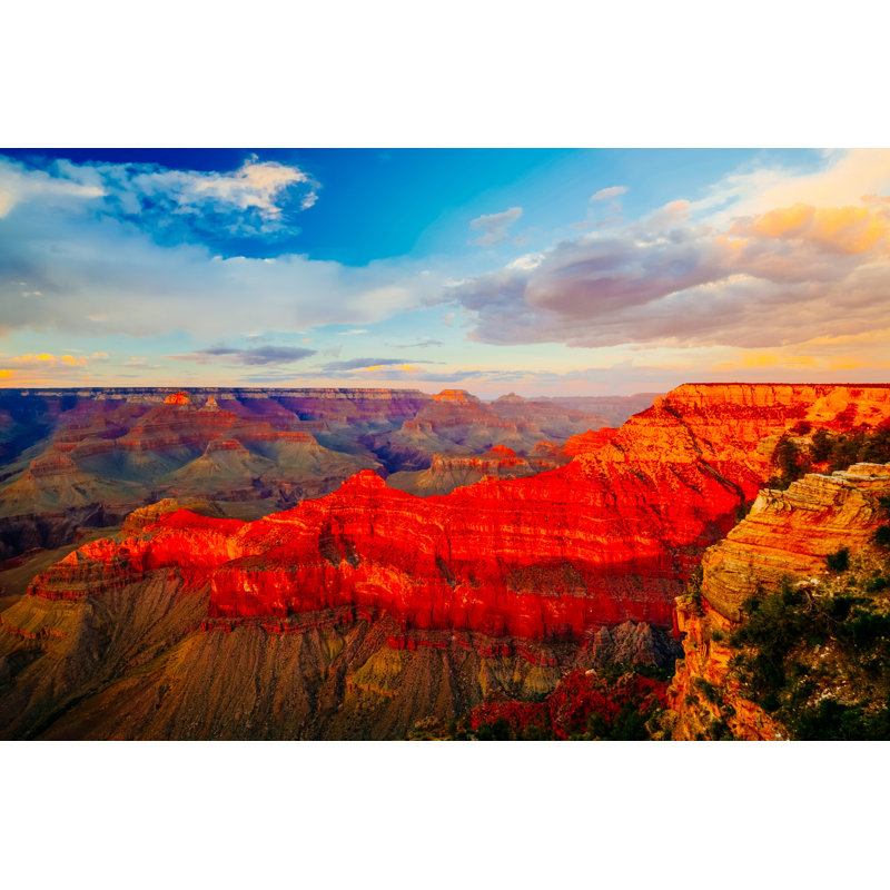 Grand Canyon, Arizona par Bjaqrn Alberts - photographie sur toile tendue, H 20 po x l 30 po