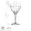 Florian Champagne Cocktail Saucers - 240ml