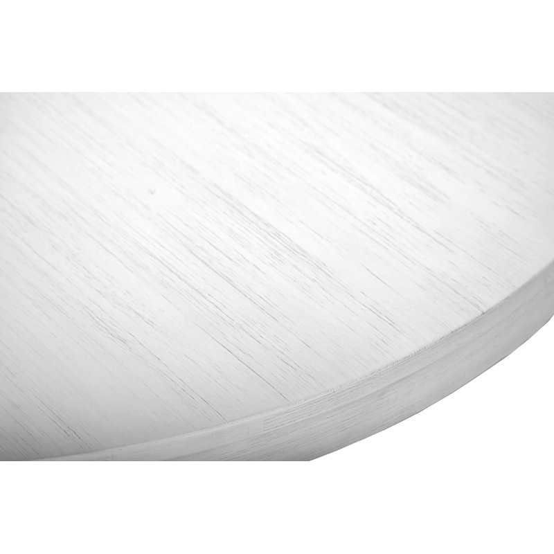 Surfside - Table de salle à manger ronde 45 po - Finition blanche patinée