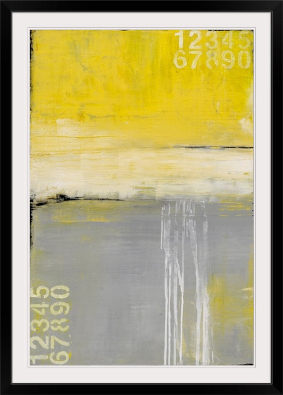 «Hampton Sun», reproduction, H 26 po x l 20 po x P 1 po, Cadre noir
