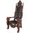 Lord Raffles Throne Leather Armchair