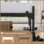 Metal Bed Frame with Charging Station & LED Headboard & Movable Storage Rack-1337937810-1337937813