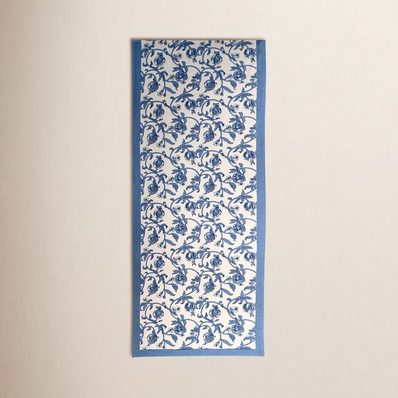 Brona Remove Table Runner, 72" L x 16" W, Blue