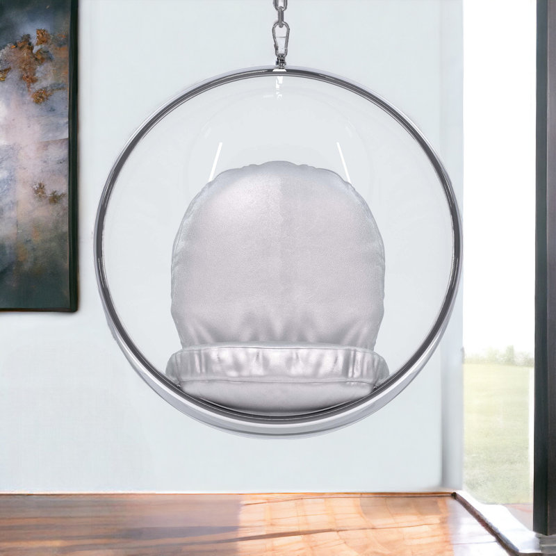 Fauteuil ballon argenté Gracie Mills