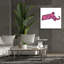Art mural sur toile Massachusetts, 2 po par Art Licensing Studio, 37 po x 37 po