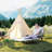 Folding Lounge Chair w/ Reclining Back, Tanning Chair, Cream White