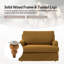 Chaise parsons surdimensionnée avec accoudoirs uniques Terren-655891812