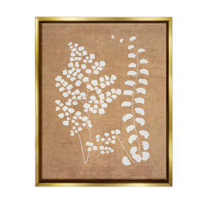 «Boho Garden Sprigs Floater Frame» sur