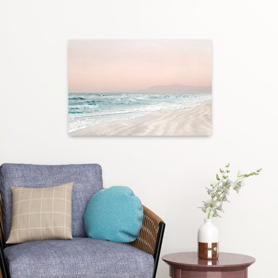 Contemporary Art Abstract Modern Beach Flower Art