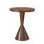 Gabe Leather Accent Table (Black)-972368530