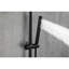Stainless Steel Handheld Shower With Adjustable Height And 59-inch Long Hose Hose, 28-inch Slide Bar, Showering In Luxury