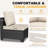 7 -Person Outdoor Metal Patio Sofa Set With Water-Resistant Cushions, Rust-Resistant Frame-1860844493-1860844531
