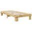 Solid Wood Bed-741793369