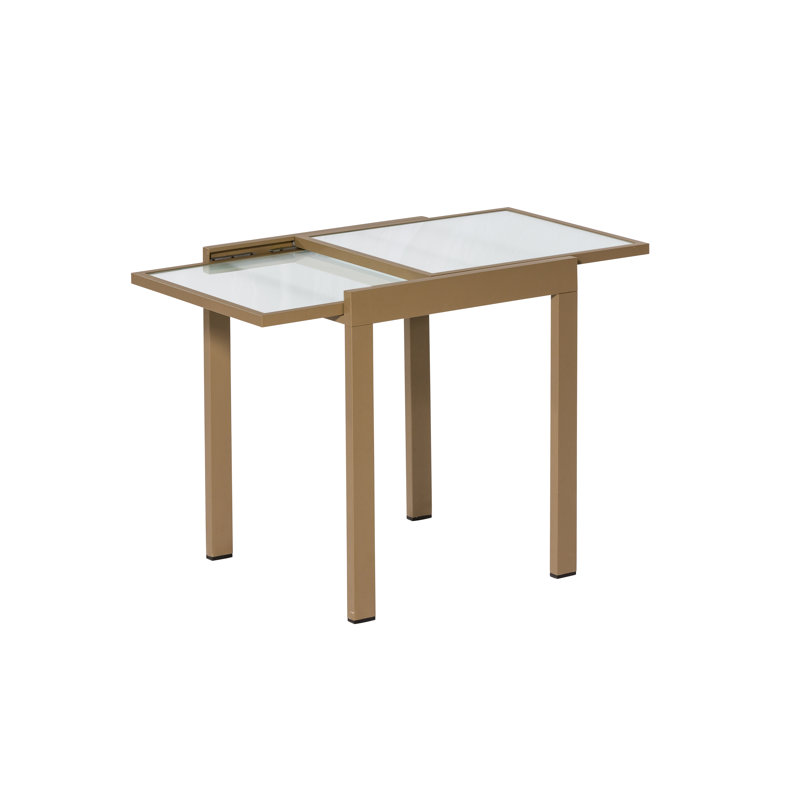 Lavinia Square Metal Extendable Outdoor Dining Table , 65cm cm W 65cm cm D