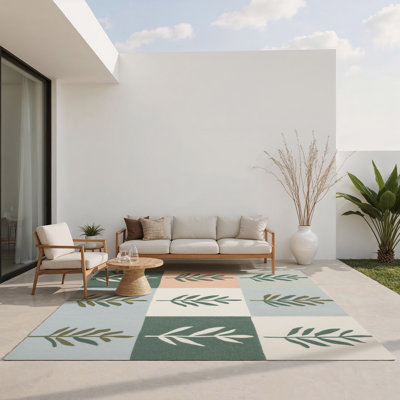 Tapis intérieur et extérieur Willow’S Grace