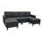 Linen Charcoal Black