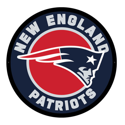NFL LED Round Lighted Wall Sign