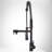 Levi Pull Down Single Handle Kitchen Faucet with Accessories-70445633