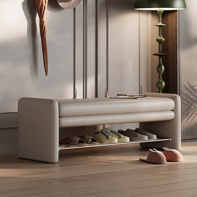 Tabouret à langer avec rangement 47,2 po