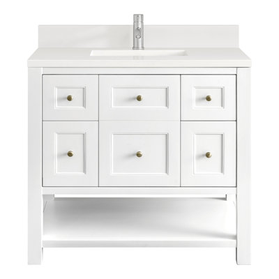 Breckenridge 36'' Single Bathroom Vanity with Top