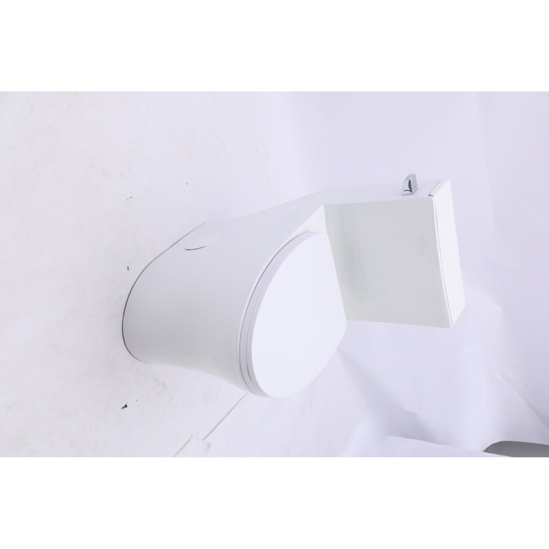 Elongated Toilet 1.28 High Efficiency Chair Height 12" Rough-in White Soft-close Seat Wax Ring Installation Quiet Flush 1000g Map Siphonic Way 2" Valve Size Bowl 16-1/2 With Kit