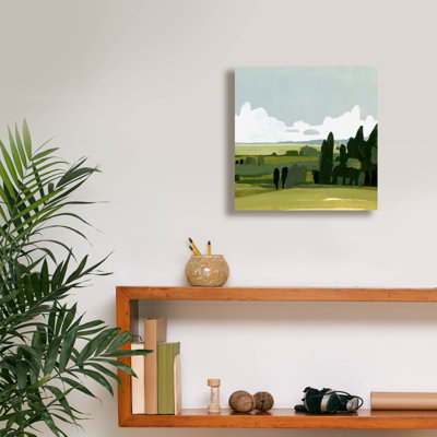 'Verdant Summer 2' by Emma Caroline Canvas Wall Art, 12" x 12"