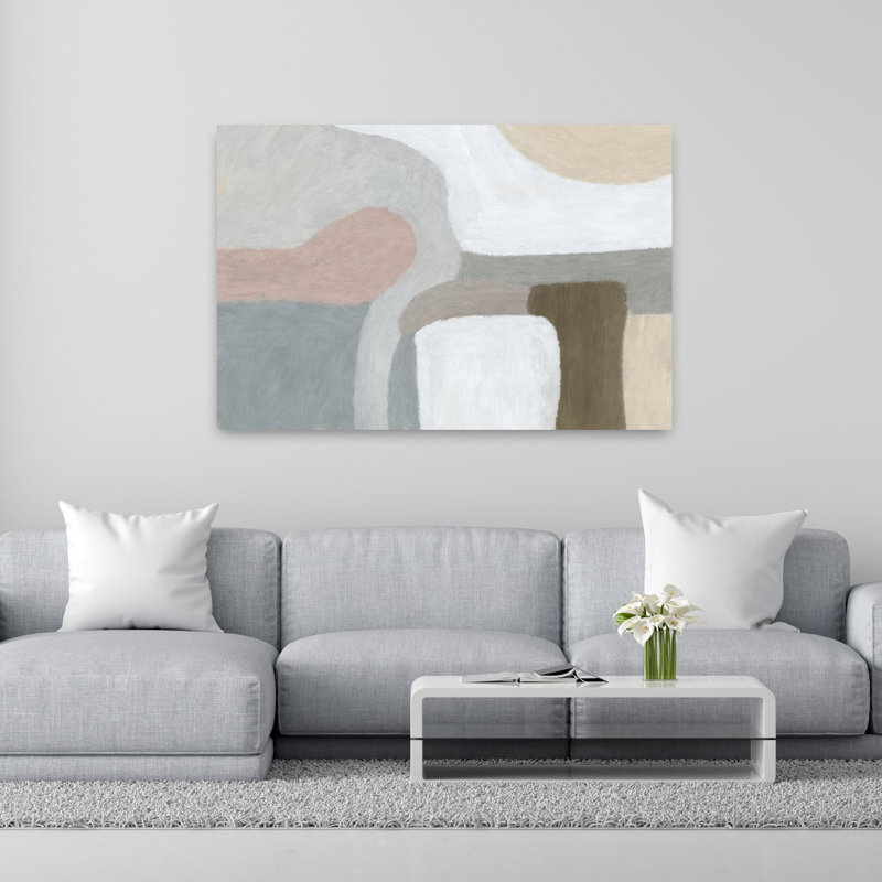 Art contemporain contemporain abstrait, H 60 po x l 40 po