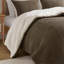 Ensemble d'édredon en chenille tricoté gaufré pour lit simple-117538981