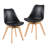 Pascal 19'' H Faux Leather Upholstered Side Chair-957268036