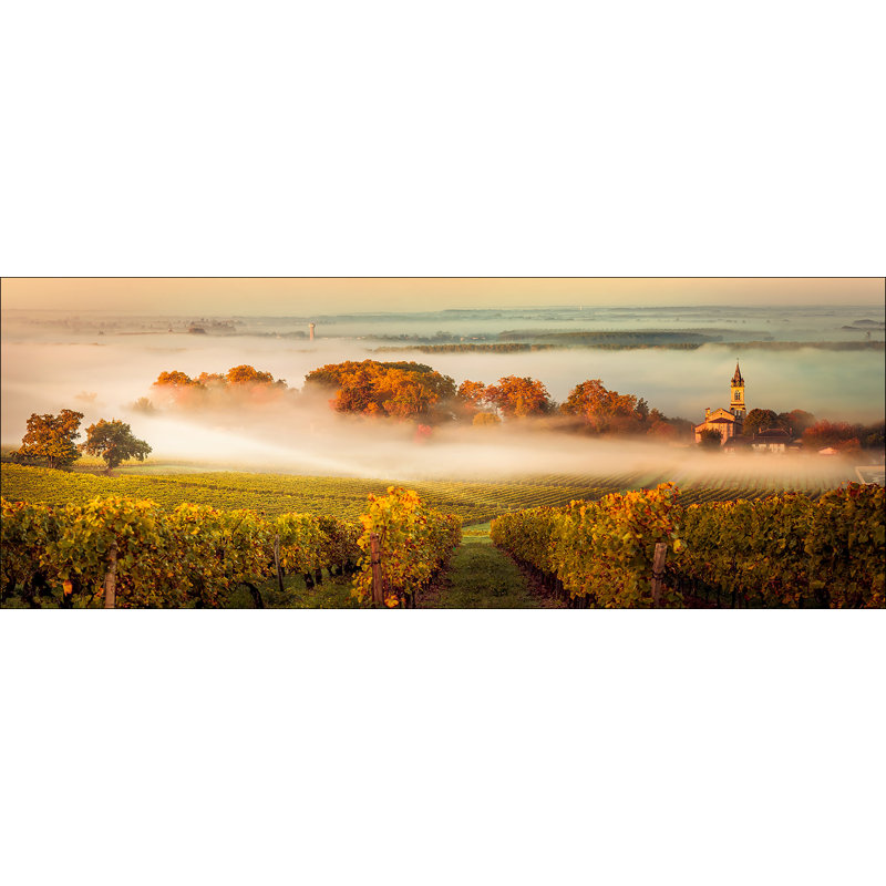 Landscape - No Frame Print on Glass, 50cm H x 125cm W x 1.4cm D