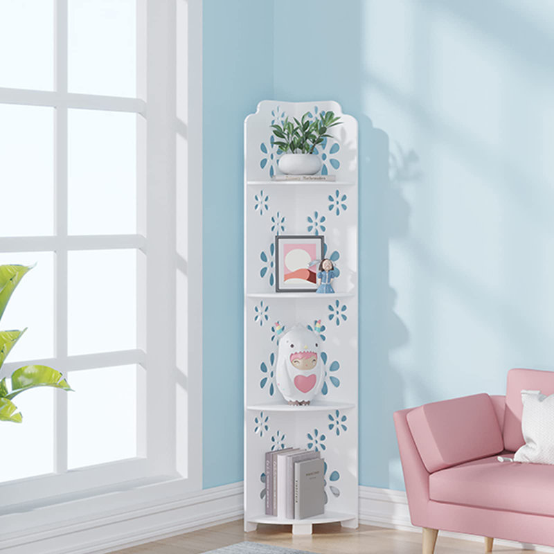 Versus 116cm H x 20cm W Corner Bookcase