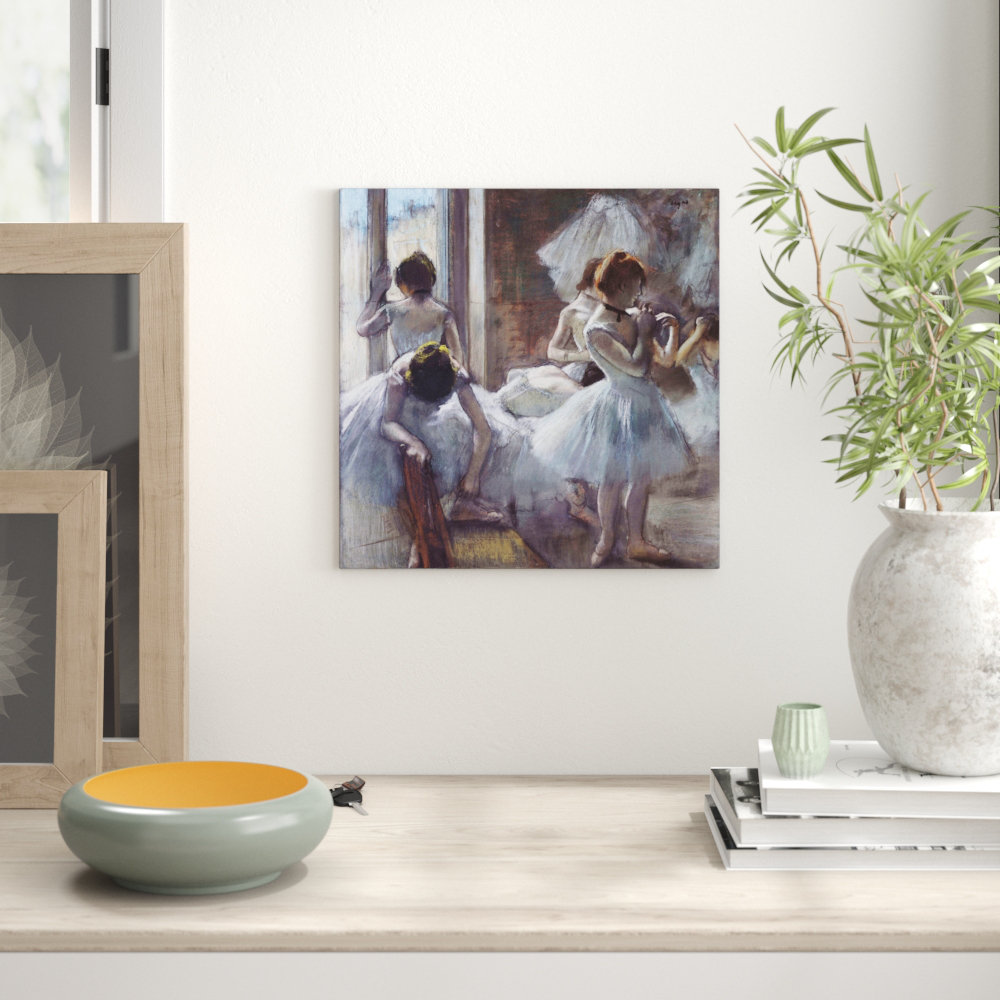 Edgar Degas Dancers Preparing - Frameless Print