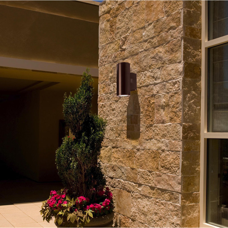 Loughlam Wall Light, Bronze, Incandescent