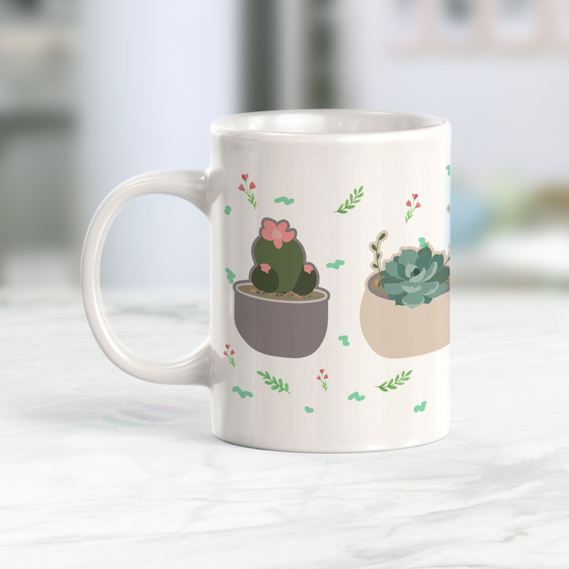 Anatilde Coffee Mug, 11 oz., Polypropylene Plastic