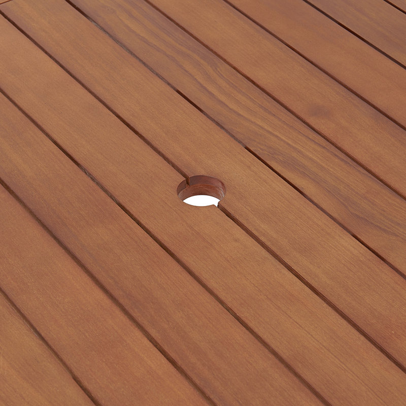 Weston Eucalyptus Wood Outdoor Dining Table
