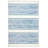 Ellington Stripe Blue Machine Washable Rug-109433379