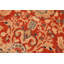 Tapis oriental rouge en laine noué à la main 8 pi 1 po x 9 pi 8 po Silke