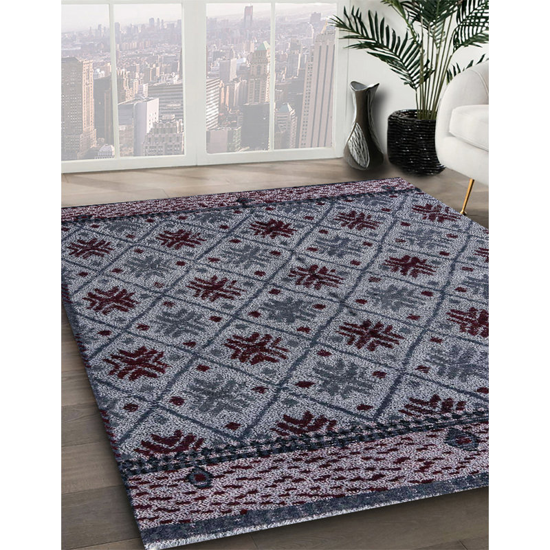 Tapis abstrait moderne 4359, Rectangle 7 pi x 9 pi