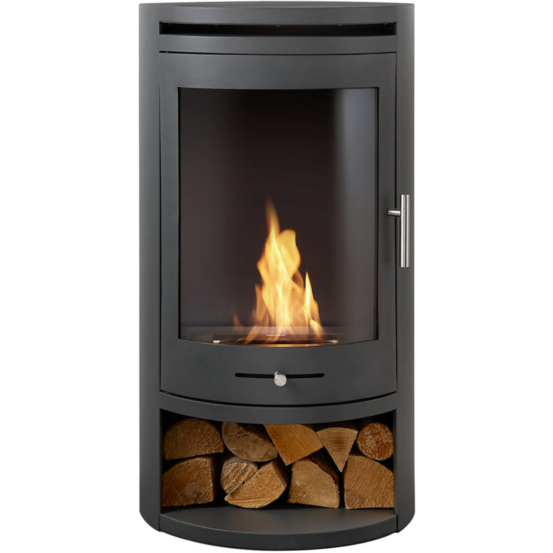 Brayden Studio 43cm W Grey Bio-Ethanol Stove
