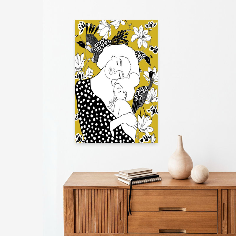 Art contemporain, art contemporain abstrait, H 24 po x l 16 po