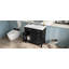 Ensemble de meuble-lavabo 36 po avec lavabo, armoire de salle de bain avec tiroirs, cadre solide et panneau de fibres à densité moyenne-115898733