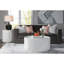 Signature Designs Volante Rnd Drum Cocktail Table