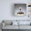 Art mural sur toile tendue - «Wall Time» de Wieteke De Kogel pour décoration de salon, de chambre à coucher ou de bureau - 35 x 35-22372668