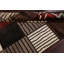 Tapis oriental unique Gabbeh Kashkoli noué à la main 4 pi 10 po x 6 pi 10 po